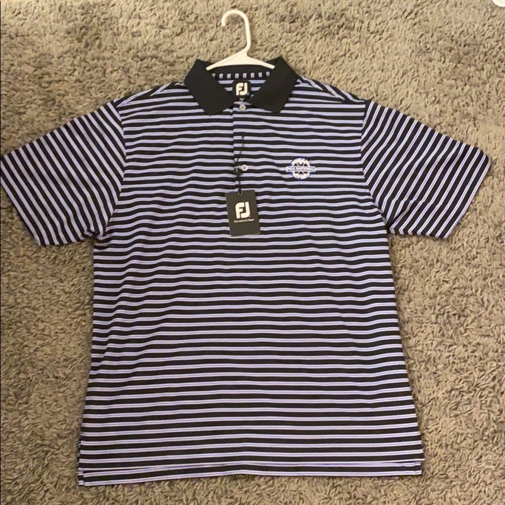 NWT Footjoy PGA National Golf Shirt! Size L!